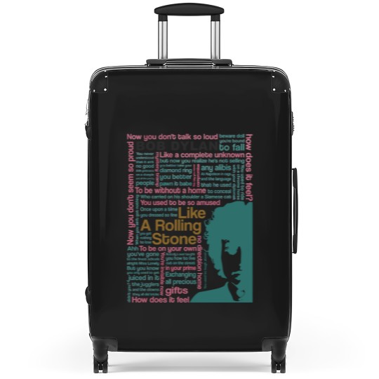Discover Bob Dylan Like A Rolling Stone Suitcases