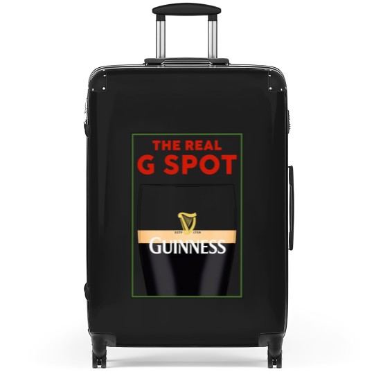 Discover Guinness Vintage Suitcases, Split the G, Funny Suitcases