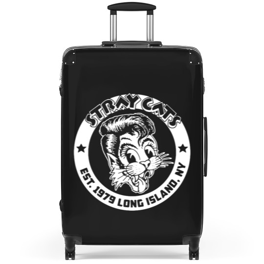 Discover Stray Cats Unisex Suitcases: Est 1979