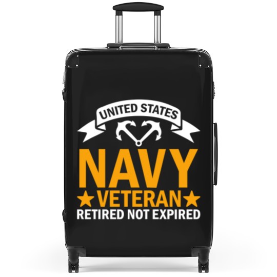 Discover United States Navy Veteran Suitcases, Navy Veteran Suitcases, US Navy Veteran Suitcases