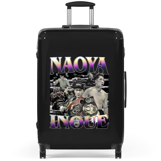 Discover Naoya Inoue, Boxing Suitcases, Classic 90s Graphic Suitcases, Unisex, Naoya Inoue Vintage Bootleg
