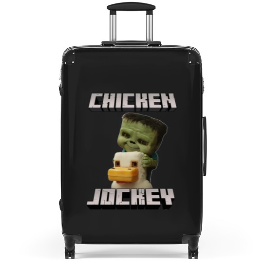 Discover Chicken Jockey Minecraft Movie Suitcases, Minecraft Movie Suitcases