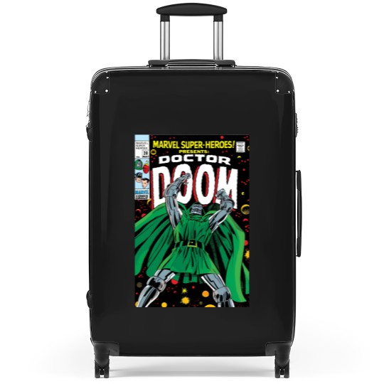 Discover Dr. Dooom Suitcases, 90's style, Comic Suitcases