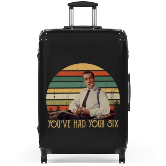 Discover You've Had Your Six Vintage Suitcases Suitcases Dr No, James Bond Suitcases For Fans