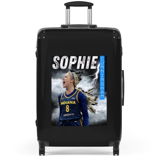 Discover Sophie Cunningham Graphic Suitcases, Basketball Fan Gifts
