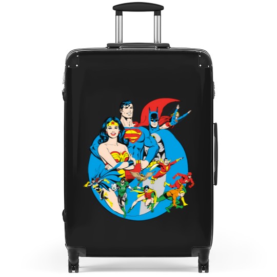 Discover DC Comics Originals Members Suitcases