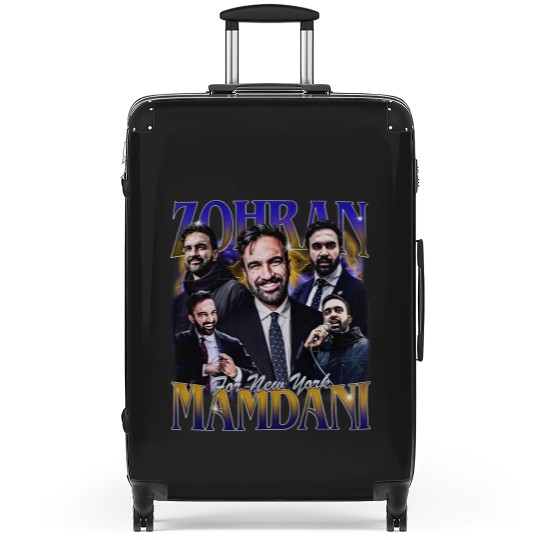 Discover Zohran For New York City Bootleg 90s Vintage Suitcases