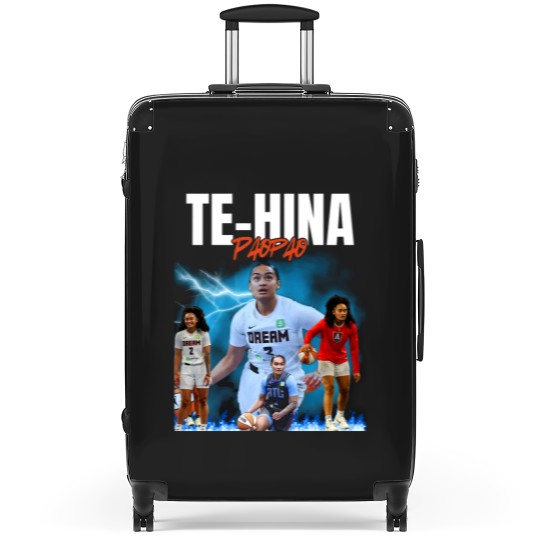 Discover Te-Hina Paopao Graphic Basketball Suitcases, Unisex Sports Suitcases