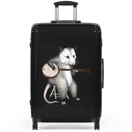 Discover Opossum Playing Banjo Guitar Possum Live Weird Trash Kitty Suitcases