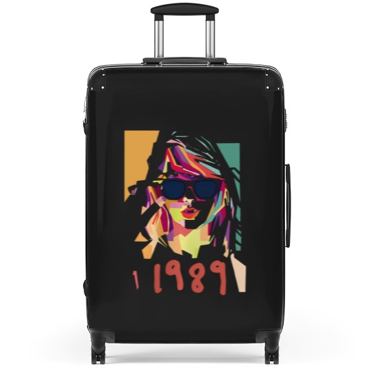 Discover Kids 1989 Watercolor Taylorr Swifts Vintage Suitcases