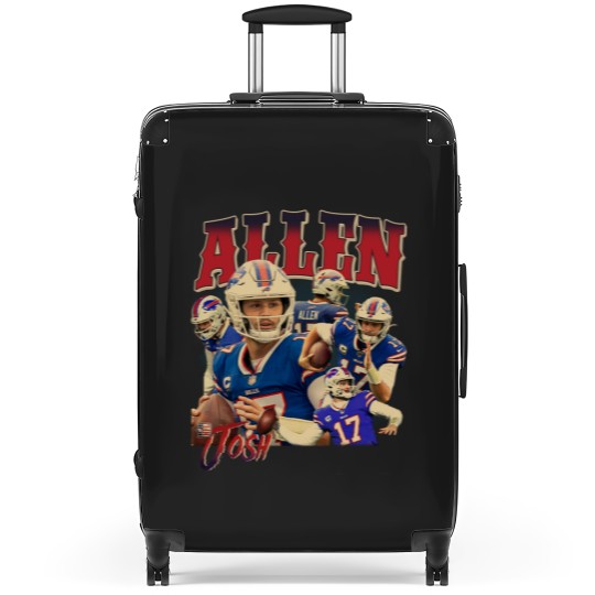 Discover Josh Allen Suitcases, American Football MVP Player