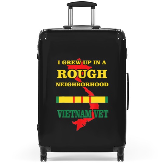 Discover Vietnam Veteran Suitcases I grew up in a rough Suitcases