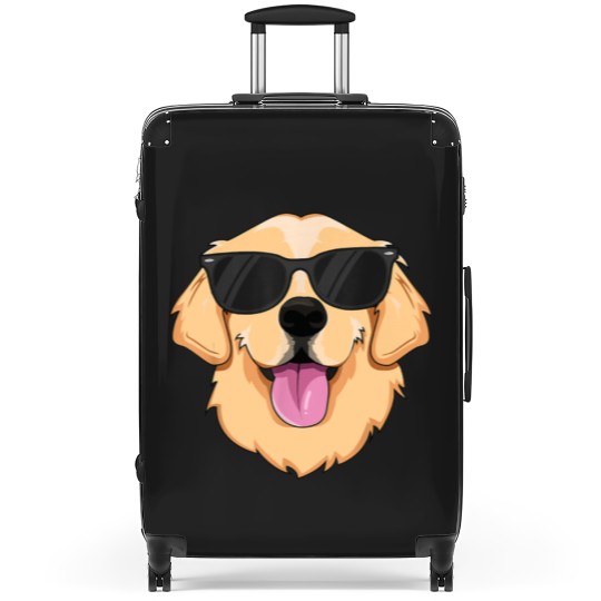 Discover Golden Retriever for Boys Girls Sunglasses Suitcases Suitcases