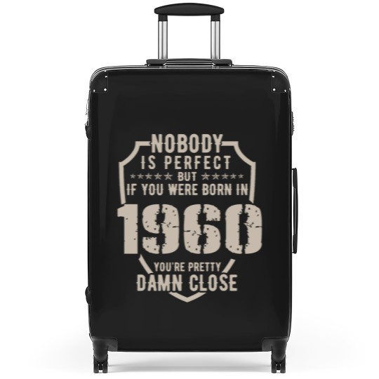 Discover 60th birthday - born in 1960 Suitcases