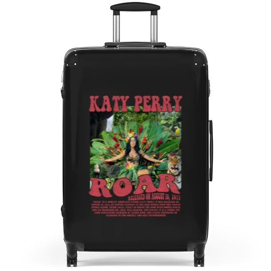 Discover Katy Perry Music Suitcases K1, Roar Music Pop