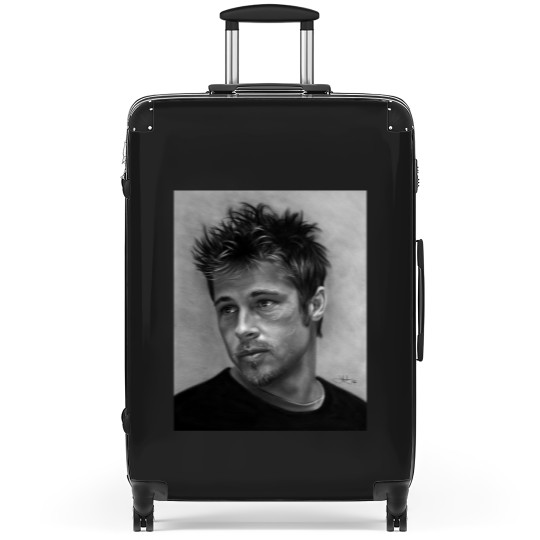 Discover Brad Pitt drawing Classic Unisex Suitcases