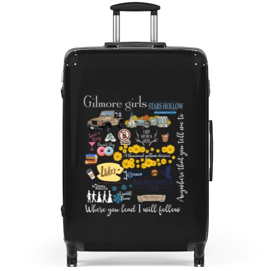 Discover Gilmore Girls Collection Suitcases, Gilmore Girls Stars Hollow Suitcases