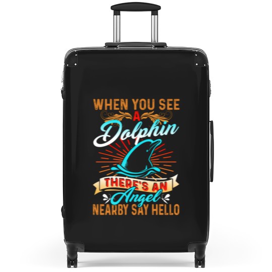 Discover Dolphin Suitcases - Dolphin Angel Suitcases Suitcases