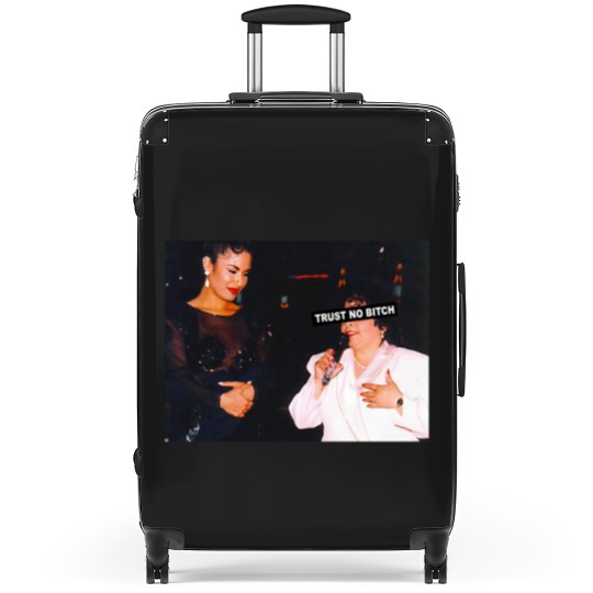 Discover Trust No Bitch - Selena Quintanilla Graphic Suitcases