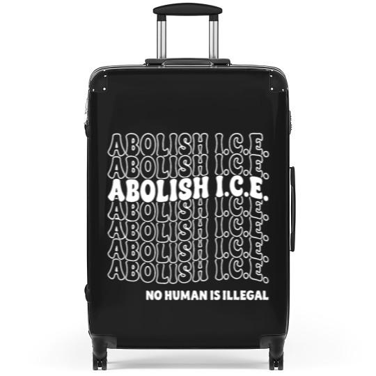 Discover Abolish ICE Suitcases