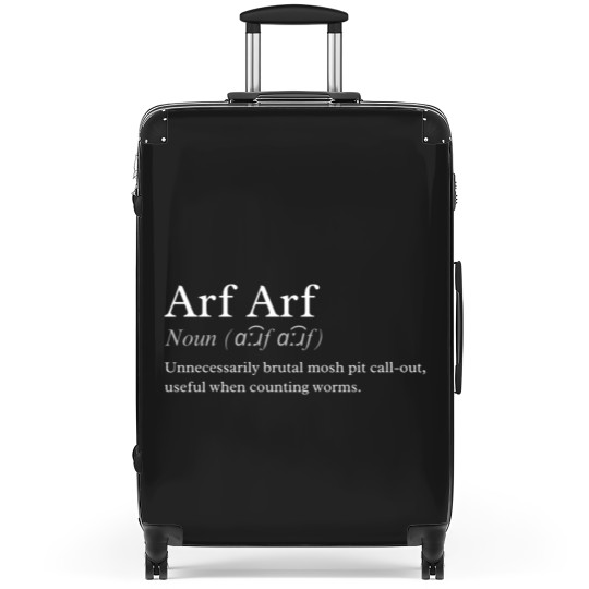 Discover Knocked Loose - Counting Worms _Arf Arf_ Definition  (1)(2)(3)(4)(5)(6)(7)(8)(9) Suitcases