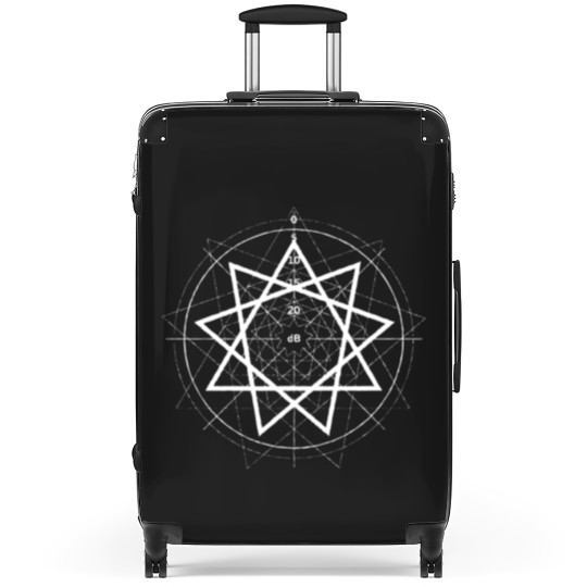 Discover Nine Point Star Nonagram Slipknots Suitcases