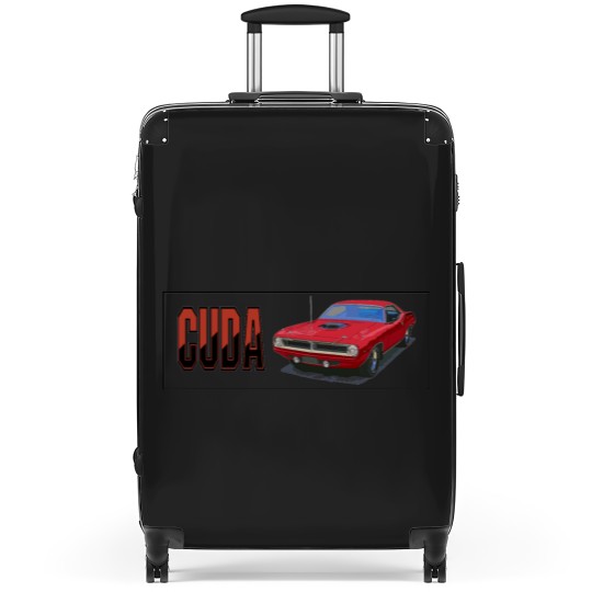 Discover 1970 Cuda Coupe Suitcases