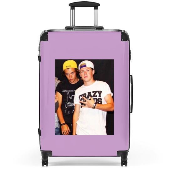 Discover Frat Narry Graphic Suitcases, Frat Boy Niall Suitcases, Harry And Niall Frat Boy Suitcases