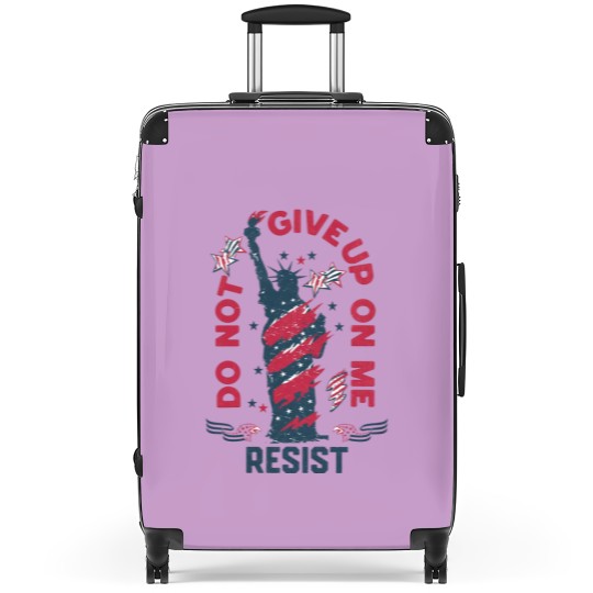 Discover 4th of July Suitcases, Anti Trump Suitcases, Democracy Matters Suitcases