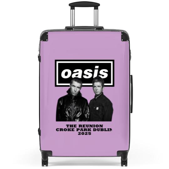 Discover Oasis Croke Park Dublin 2025 The Reunion graphic Suitcases