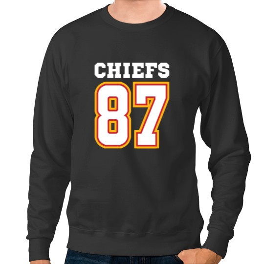 Discover Chiefss Kelce 87 Sweatshirts