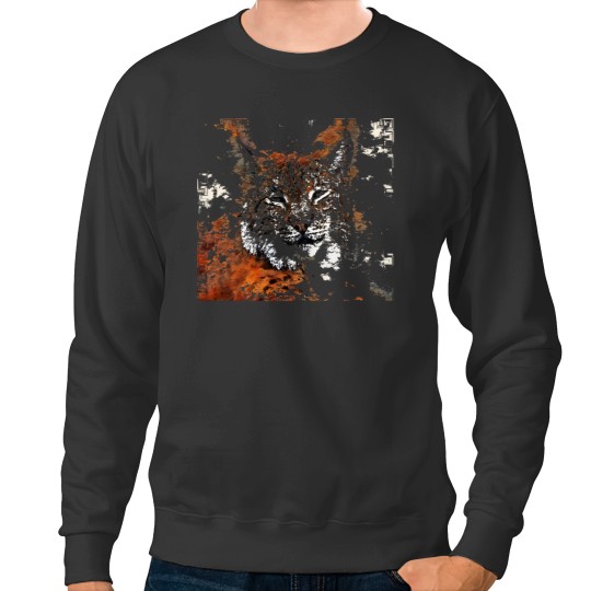 Discover Bobcat Bobcat Animal Wildlife Forest Nature Discovery Fauna Sweatshirts