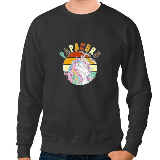 Discover Papacorn T-Shirt - Vintage Tshirt Sweatshirts