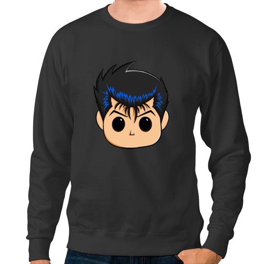 Discover Yusuke Funko Head Sweatshirts