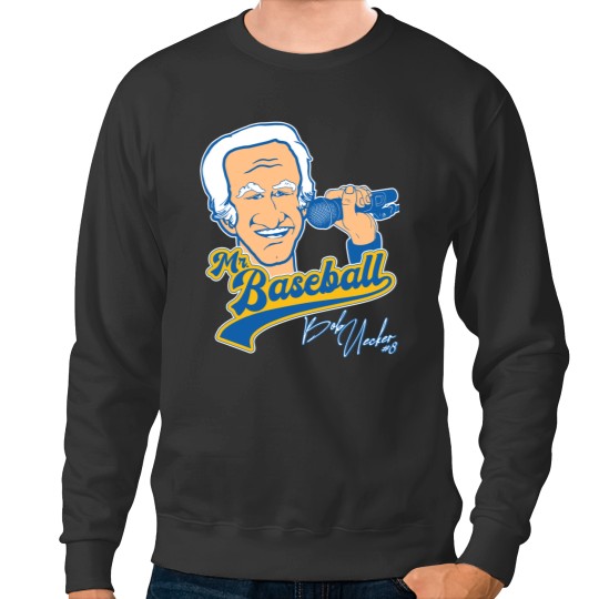 Discover Mr Baseball ))(( Brewers Bob Uecker Baseball Tribute Sweatshirts
