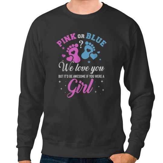 Discover 1 Pink or blue gigi loves you Classic Sweatshirts