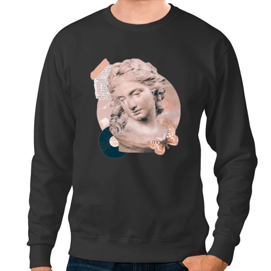 Discover you are my Venus dark academia collage Sticker Sweatshirts