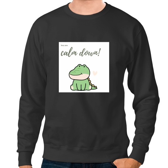 Discover Calm Down (1) Sweatshirts