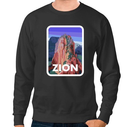 Discover Angels Landing-Zion National Park Sweatshirts