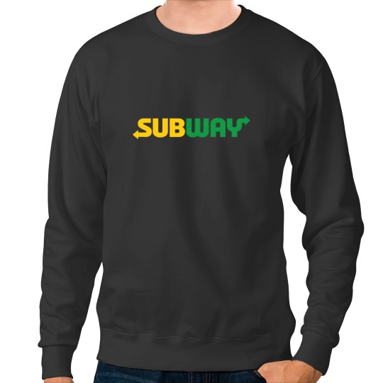 Discover Subway Logo Sweatshirts