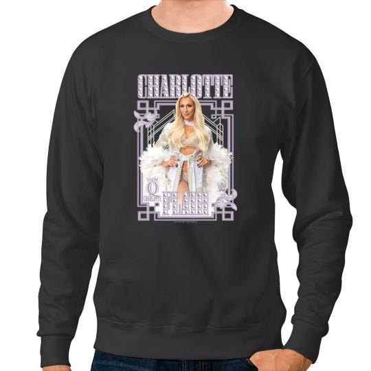 Discover Charlotte Flair Royal Bling Sy Portrait Sweatshirts