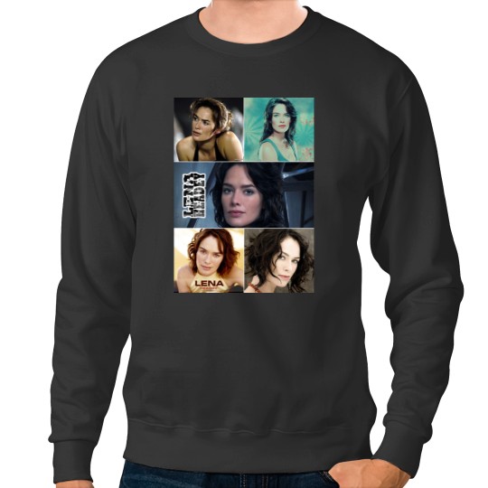 Discover Lena Headey British actress Beautiful Aesthetic Photos Collage - 1 Yes I'm Old But I Saw John Folk On Stage White Sweatshirts
