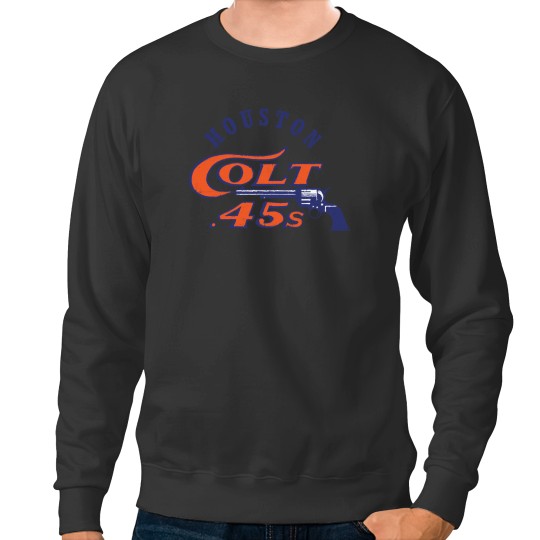 Discover Houston Colt 45 Vintage Logo Sweatshirts
