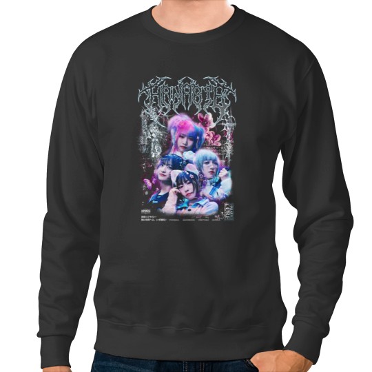 Discover Hanabie - Japanese Metalcore Band Print Sticker2 robo4x4 1978 Sweatshirts