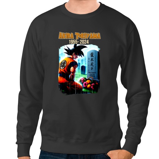 Discover Akira Toriyama Rest In Peace Sweatshirts