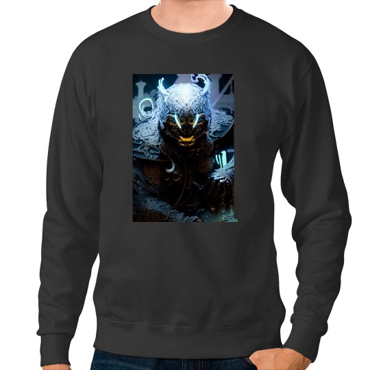 Discover Cyber BeastCyber City Scene Sweatshirts