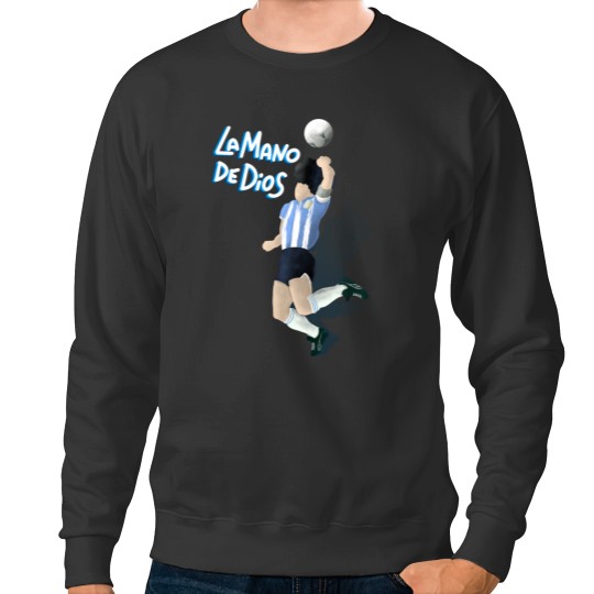 Discover la mano de dios Sweatshirts