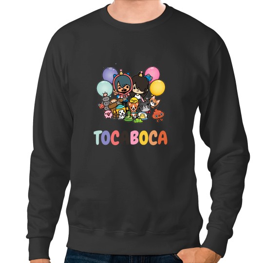 Discover Great Model Toca Boca World Awesome For Movie Fan Sweatshirts