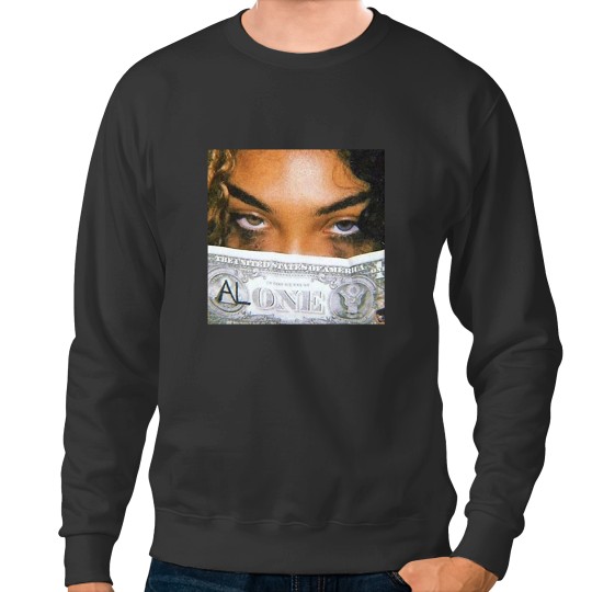 Discover Alone Designer Girl Sweatshirts