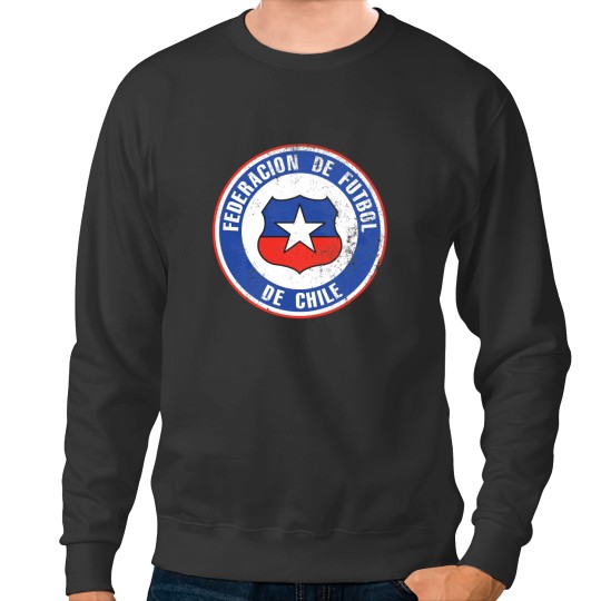 Discover Chile Soccer Flag Team Support Gift Sweatshirts